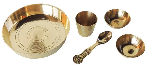 Brass_Laddu_Gopal_Thali_Set_-_4x4x1.4_inch_(Z460_F)