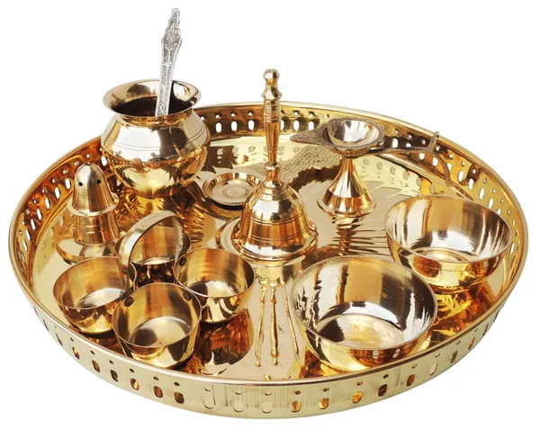 Brass_Puja_Thali_Set_With_Multiple_Items_-_12x12x1.3_inch_(Z476_E)