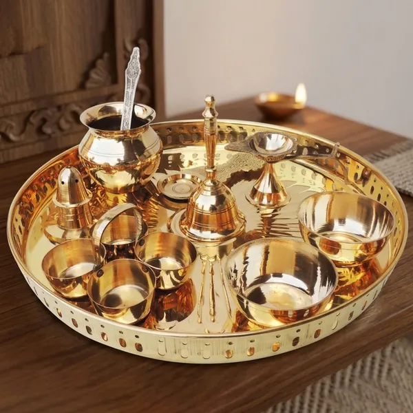Brass_Puja_Thali_Set_With_Multiple_Items_-_12x12x1.3_inch_(Z476_E)