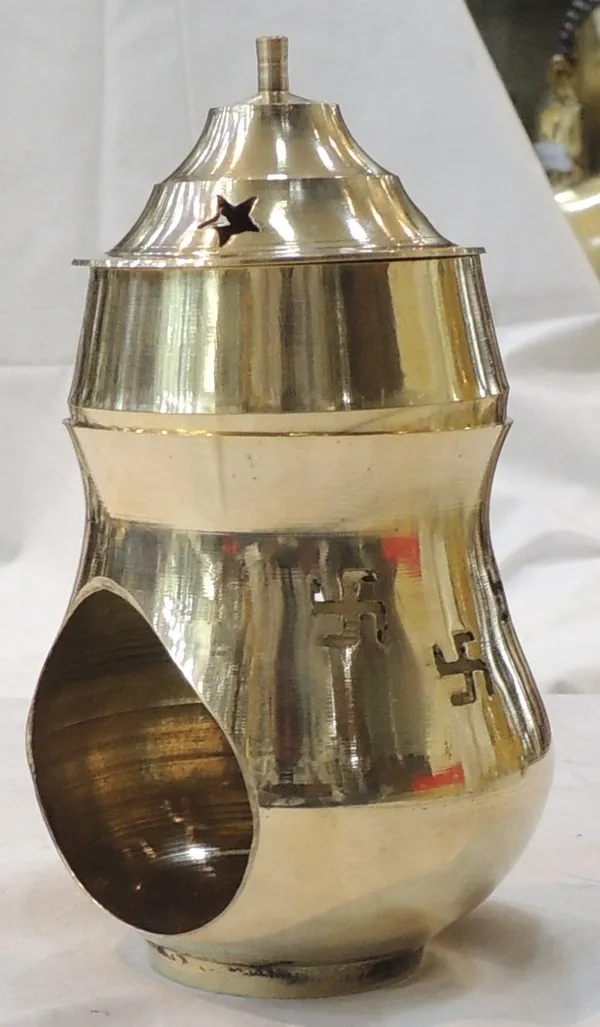 Brass_Ncensen_Burner_Diffuser_-_2.5x2.5x5.2_Inch_(Z486_A)