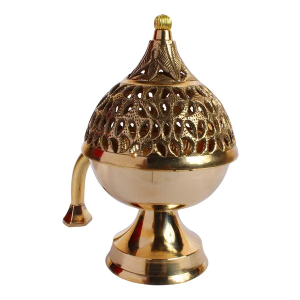Brass_Loban_Dan,_Luab_Daan,_Bakhoor_Dan_-_6.5x4.5x6.5_Inch_(Z545_A)
