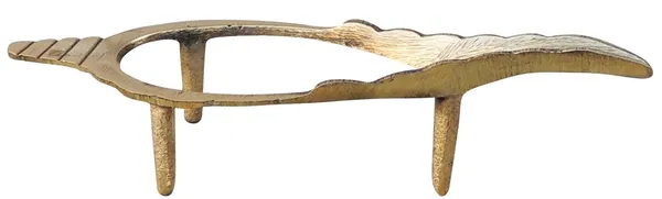 Brass_Konch,_Shankh_Stand_-_5.5x2.2x1.5_Inch_(Z555_G)_-_Pack_of_2