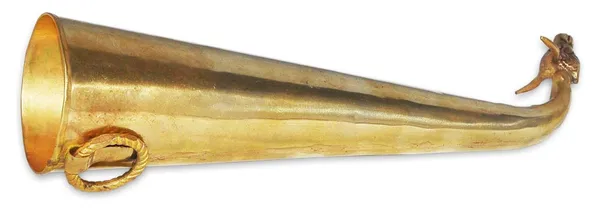 Brass_Gaumukhi_Shringi_For_Abhishek_[200_ml]_-_9x2.2x2.2_Inch_(Z568_B)