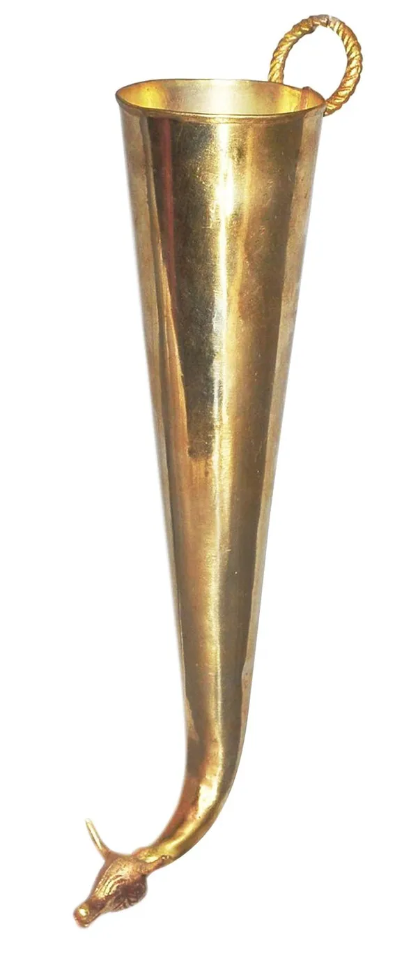 Brass_Gaumukhi_Shringi_For_Abhishek_[500_ml]_-_14x3x5_Inch_(Z568_F)