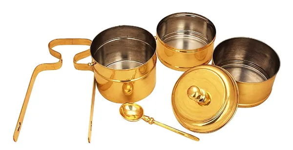 Brass_Lunch_Box,_Tiffin_Box_-_5x5x13.5_Inch_(Z575_D)