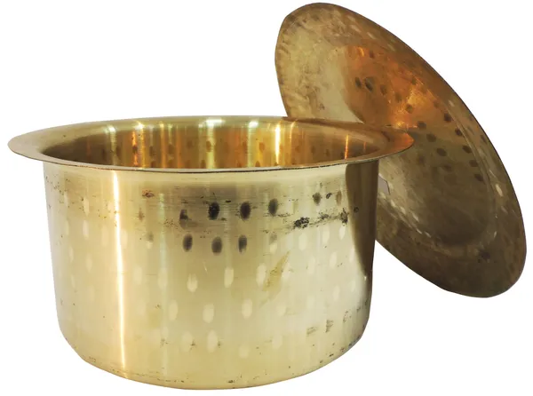 Brass_Kitchen_Purpose_Bhagona_With_Lid,_Capacity_:_4.5_Liter_-_10.5x10.5x6_Inch_(Z637_F)