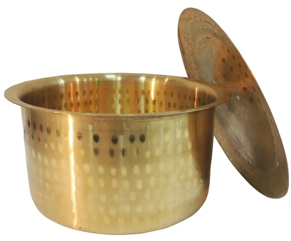 Brass_Kitchen_Purpose_Bhagona_With_Lid,_Capacity_:_6.5_Liter_-_11.5x11.5x6.7_Inch_(Z637_H)