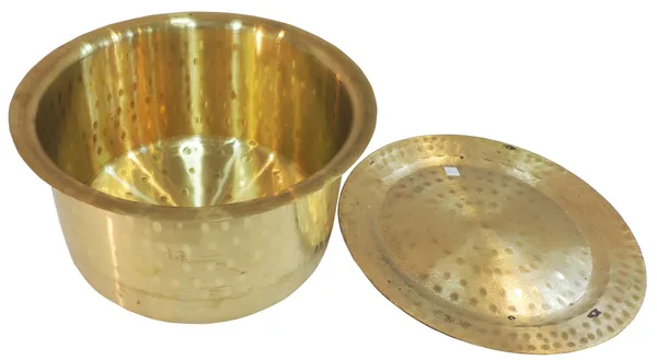 Brass_Kitchen_Purpose_Bhagona_With_Lid,_Capacity_:_8_Liter_-_12x12x6.7_Inch_(Z637_I)
