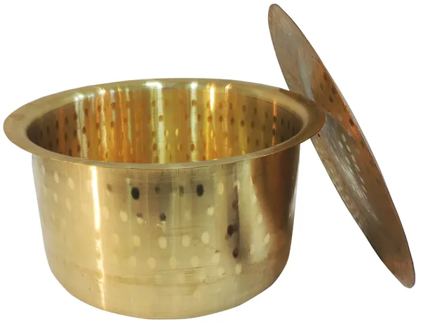Brass_Kitchen_Purpose_Bhagona_With_Lid,_Capacity_:_9_Liter_-_12.6x12.6x7.2_Inch_(Z637_J)