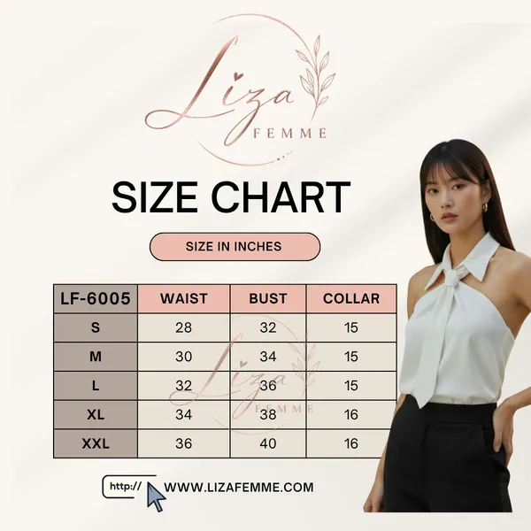 Liza_Femme_CEO_Chic_Tie-Neck_Halter_Top