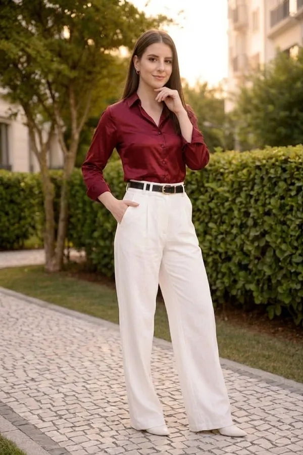 Liza_Femme_Women_Mehroon_Comfort_Formal_Satin_Shirt