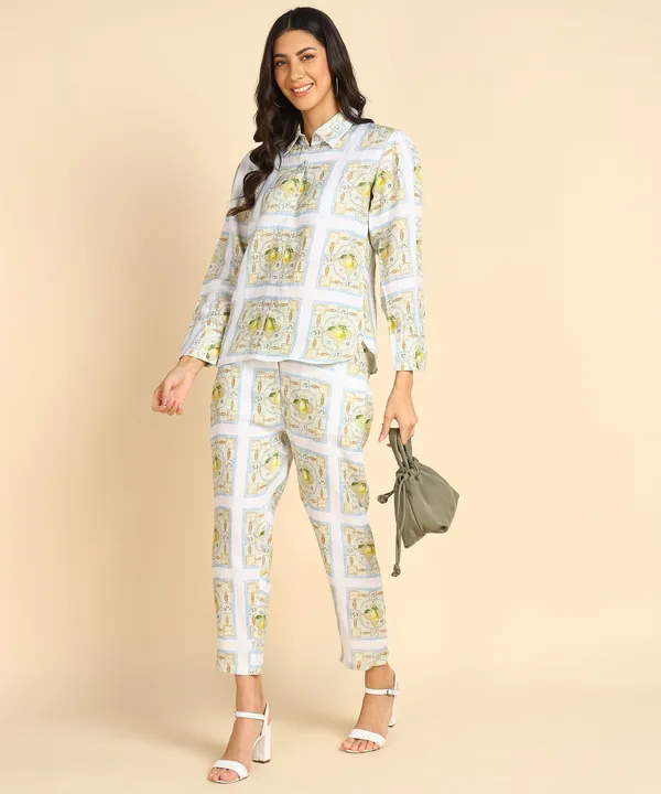 Liza_Femme_100%_Linen_Lemon_Print_Co-Ord_Set