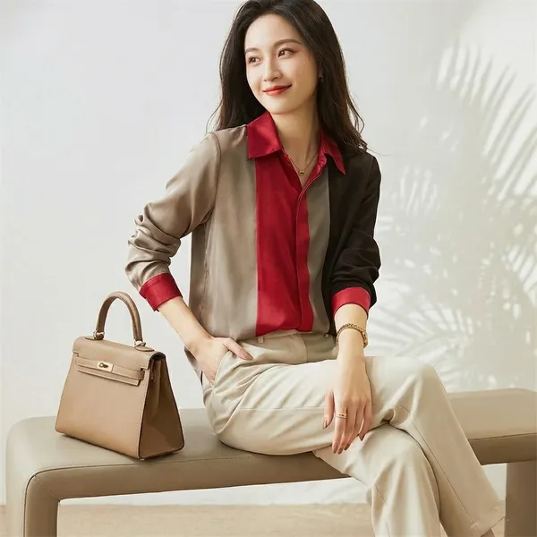 Liza_Femme_|_Satin_Long-Sleeve_Block_Shirt