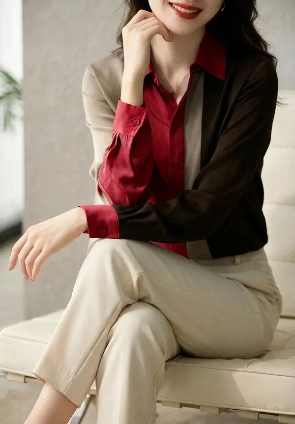 Liza_Femme_|_Satin_Long-Sleeve_Block_Shirt