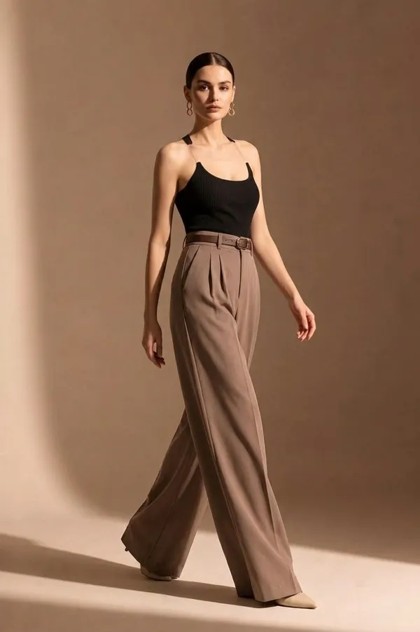 Liza_Femme_Showstopper_Women_Sleek_Ribbed_Black_Cami_Top