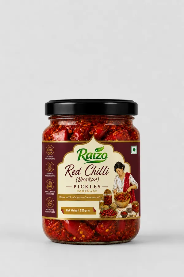 Raizo_Red_Chilli_Bharua_Pickle