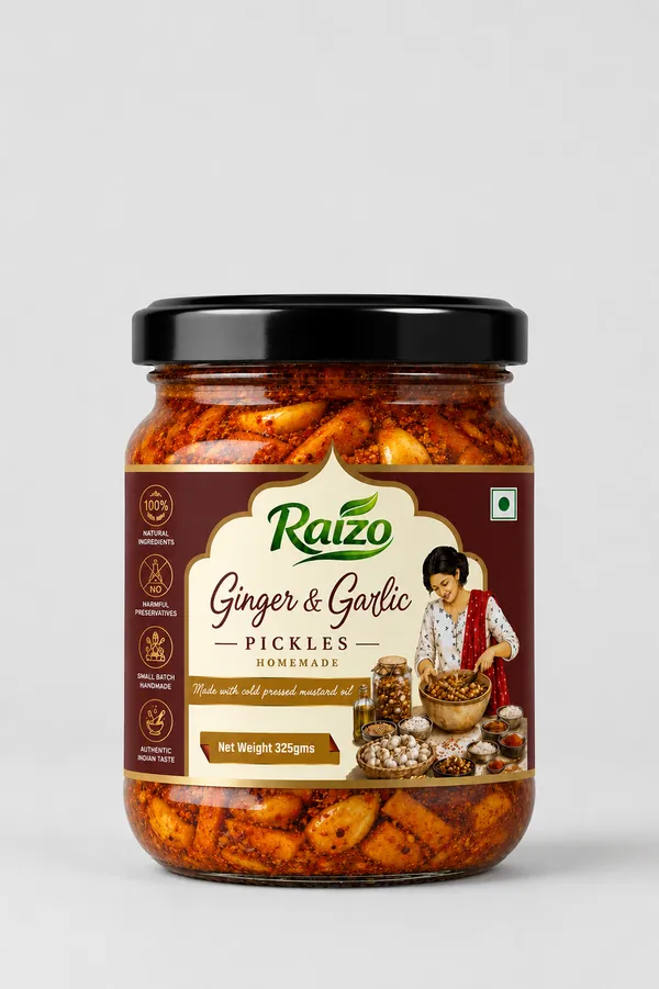 Raizo_Ginger_And_Garlic_Pickle