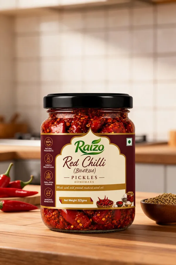 Raizo_Red_Chilli_Bharua_Pickle