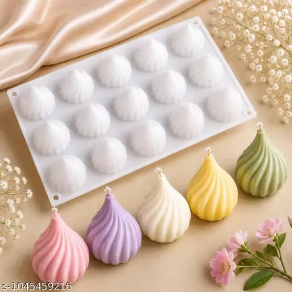 ANU’SCRAFT_12_Cavity_Twisted_Teardrop_Silicone_Candle_Mould_for_DIY_Decorative_Candles,_Handmade_Gifts_&_Home_Décor