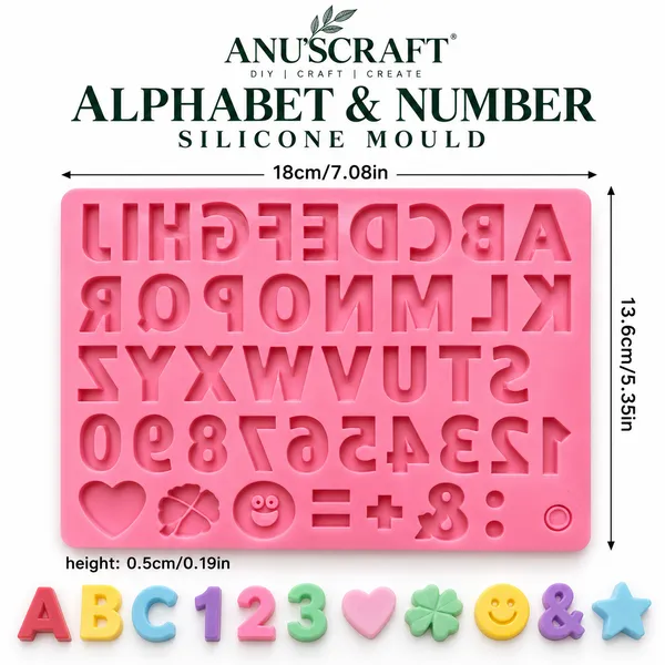 ANU’SCRAFT_Alphabet_&_Number_Silicone_Mould_for_Resin_Art,_DIY_Crafts,_Candle_Making_&_Soap_Making_|_Letter,_Number_and_Symbol_Mould_for_Personalised_Creations