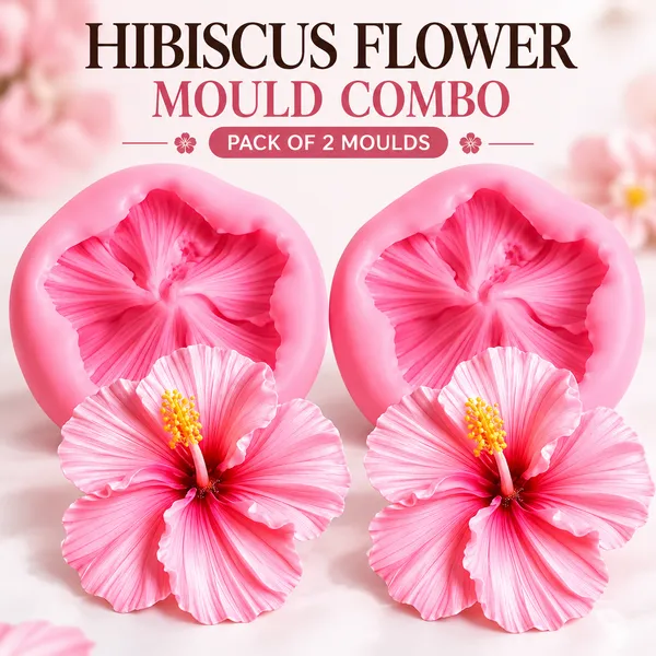 ANU’SCRAFT_Hibiscus_Flower_Silicone_Mould_Combo_–_Pack_of_2_for_Candle_Making,_Floral_Crafts_&_DIY_Decorative_Creations