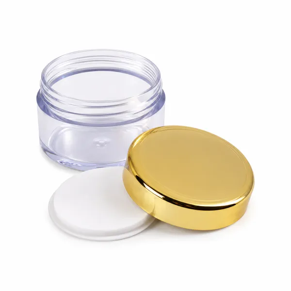 Acrylic_SAN_Jar_with_White_Inner_&_Golden_Cap_–_Pack_of_50_Cosmetic_Packaging_Jars