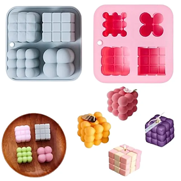 Bubble_Candle_Silicone_Mould_4_Cavity_–_Bubble_Cube_Mould