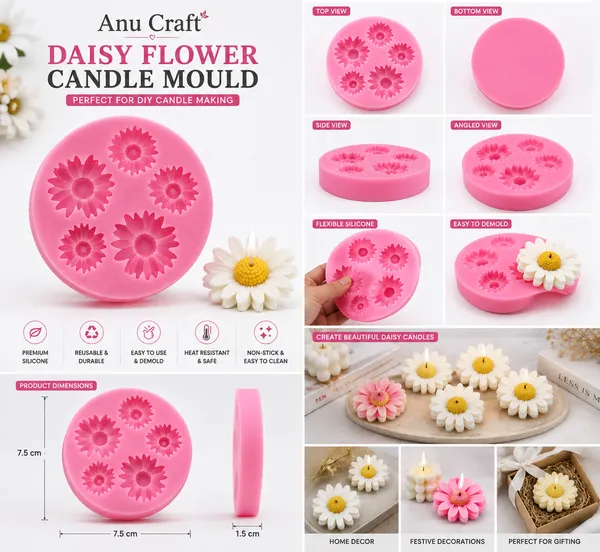 Daisy_Flower_Candle_Mould_–_5_Cavity_Silicone_Mould_for_DIY_Candle_Making