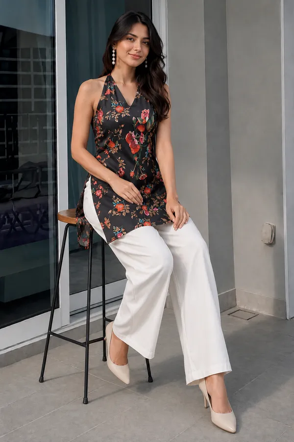 Black_Floral_Print_Sleeveless_Tunic_Top_for_Women