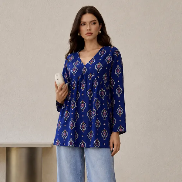 Blue_Printed_Relaxed_Fit_Tunic_for_Women