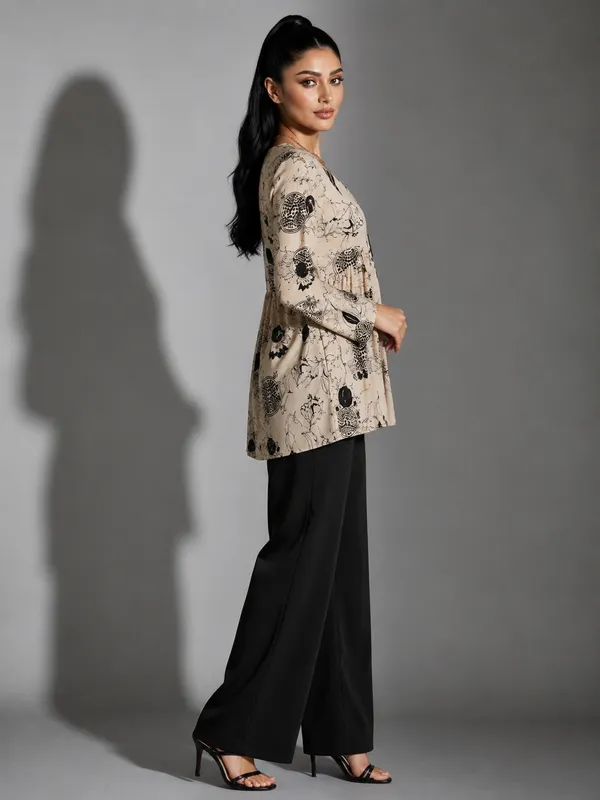 Beige_Printed_Peplum_Top_for_Women
