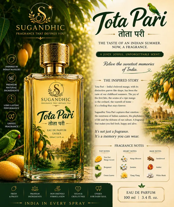 Sugandhic_Tota_Pari_Mango_Bergamot_Eau_De_Parfum_100_ml
