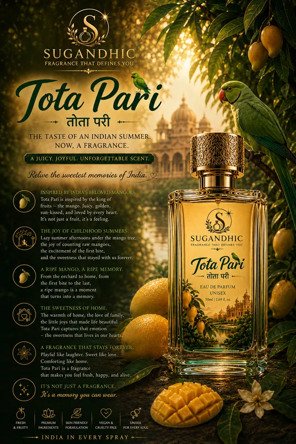 Sugandhic_Tota_Pari_Mango_Bergamot_Eau_De_Parfum_50_ml