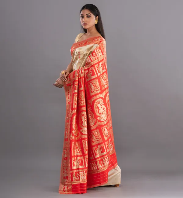Beige_Red_Traditional_Baluchuri_Silk_Saree_for_Women
