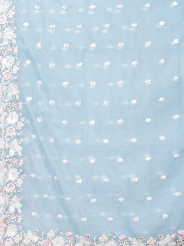Graceful_Sky_Blue_Organza_Tissue_Saree_with_Floral_Embroidery