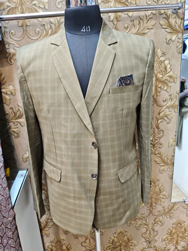 Greenish_Beige_Checked_Blazer_for_Men_-__3_piece