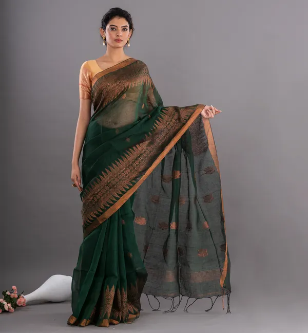 Green_Traditional_Saree_for_Women