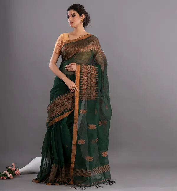Green_Traditional_Saree_for_Women