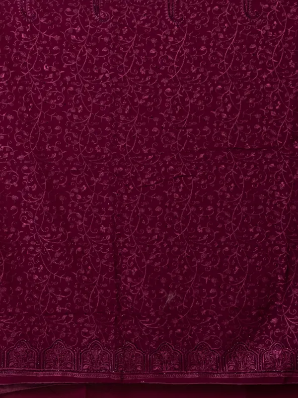 Exquisite_Wine_Chiffon_Saree_with_Jal_Work