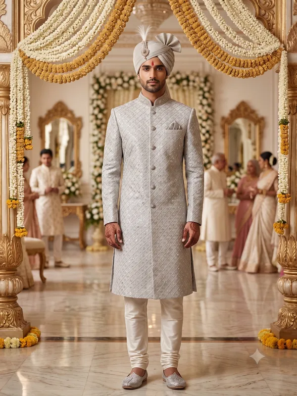 Silver_Embroidered_Sherwani_for_Men