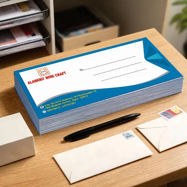 Blue_White_Printed_Business_Envelope_Pack_Of_1000