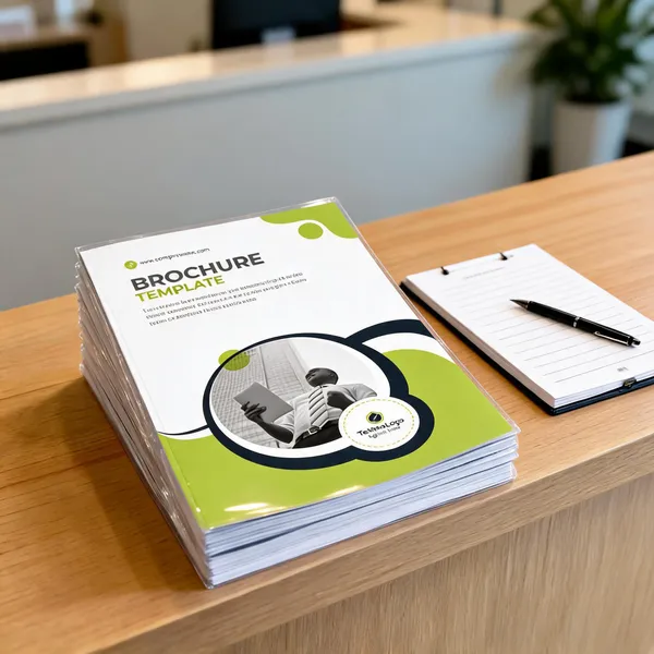 A4_Two_Fold_300_Gsm_Laminated_Brochure_Pack_Of_30
