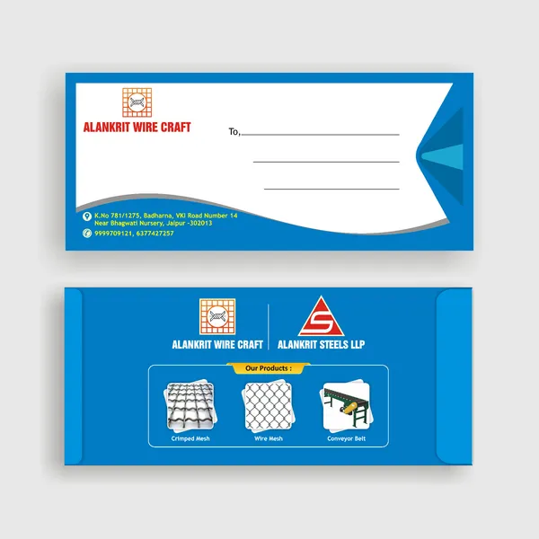 Blue_White_Printed_Business_Envelope_Pack_Of_1000