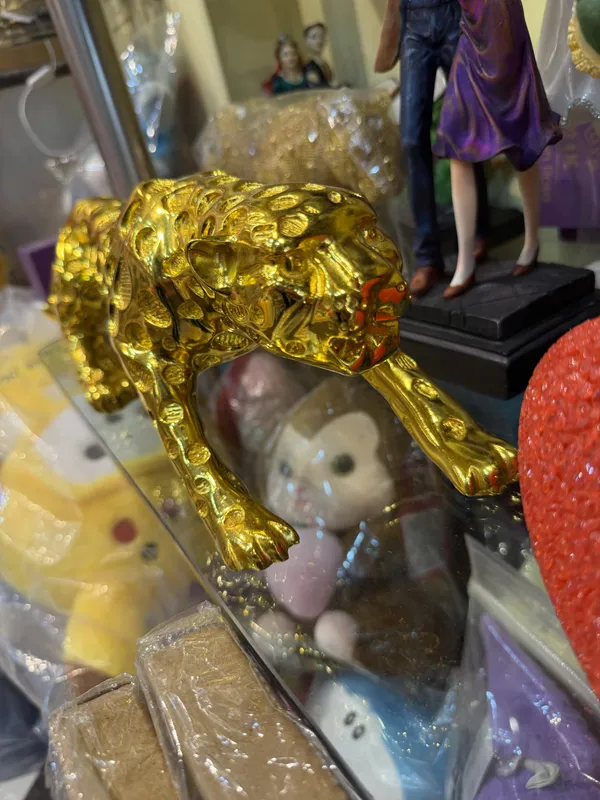 Gold_Tone_Textured_Frog_Decorative_Figurine
