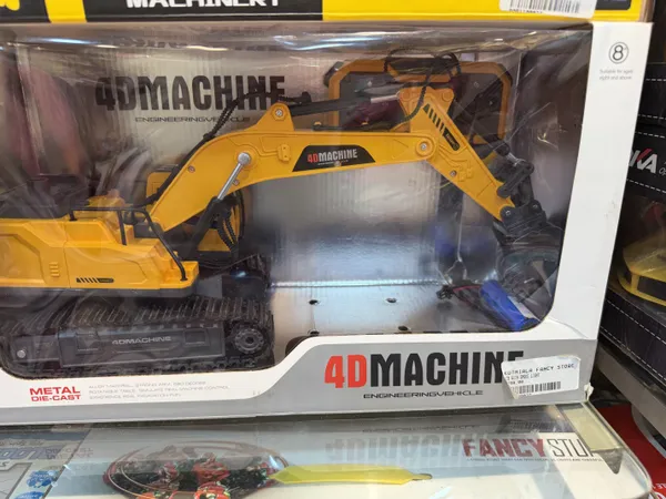 Yellow_Metal_Die_Cast_Excavator_Toy