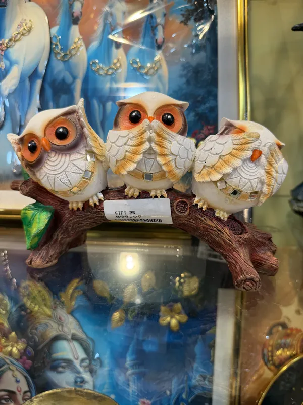 Three_Owl_Figurine_Branch_Showpiece