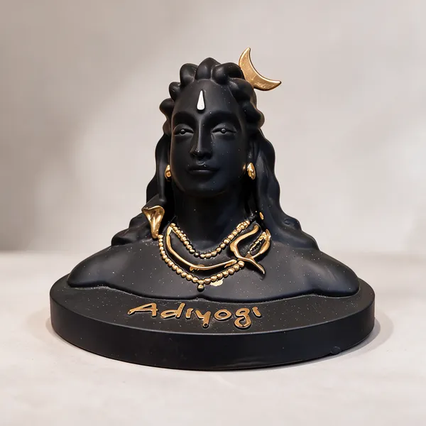 Black_Acrylic_Religious_Bust_Idol_Home_Decor