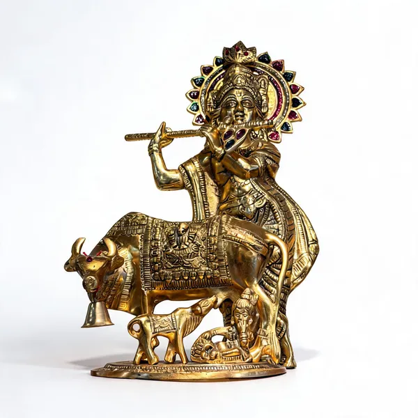 Gold_Brass_Religious_Idol_Home_Decor