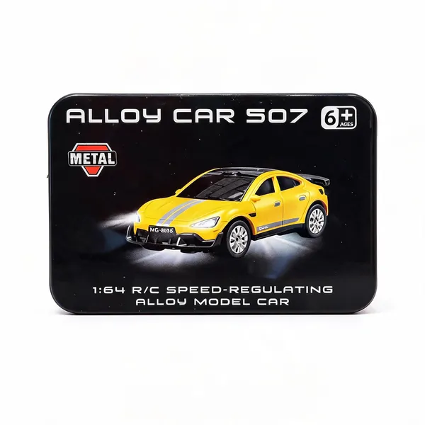 Yellow_Diecast_Metal_Remote_Control_Model_Car_Kids