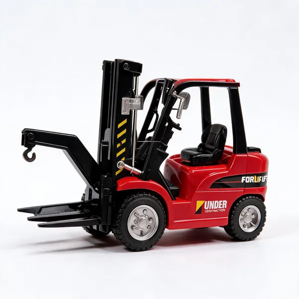 Red_Diecast_Metal_Construction_Crane_Toy_Kids